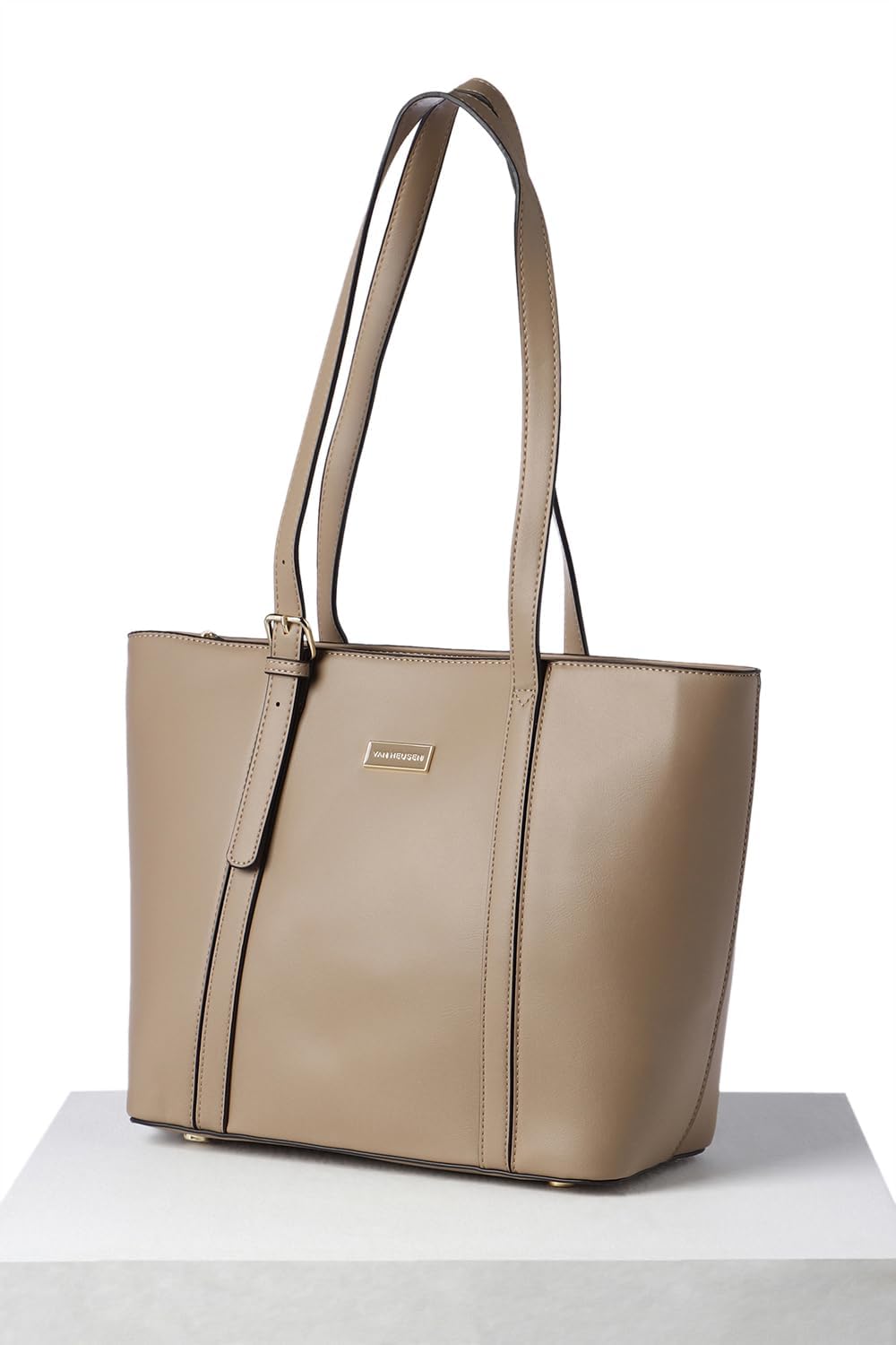 Van Heusen womens Quinn Camel Tote Bag - One Size