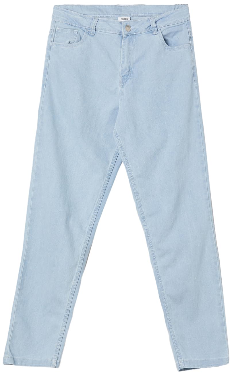 Max Girl's Slim Jeans (S25EBD01B_Light Blue
