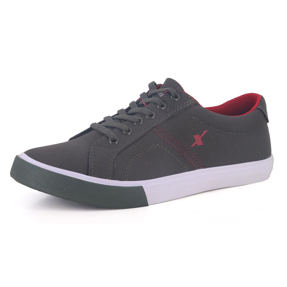 SPARX Mens SM 671 | Stylish, Comfortable | Maroon Sneaker - 9 UK (SM 671)