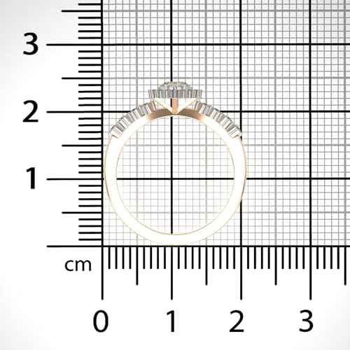 VALANOVA Hallmarked 14K Gold & Certified Lab Grown Diamond 0.66cts | Ring For Women's/Girls | Stylish & Elegant | VGR0463V | Ring Size: 18