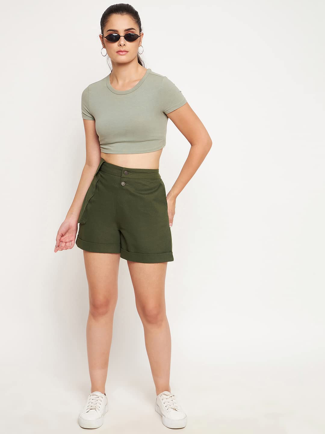 WineRed Women Olive with One Side Pocket