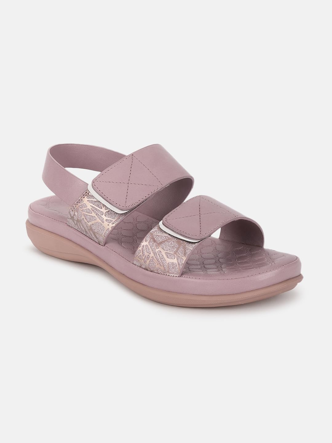 Marc Loire Women's Smart Casual Slip-On Flatform Heel Sandal for All Occasion (Nude, 8)