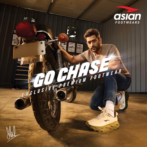 ASIAN Powerkick-01 Men’s Sports Sneakers | Memory Foam Comfort with Durable Grip Sole | Stylish Streetwear Design Perfect, Walking & Casual Outings