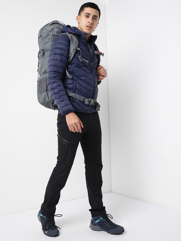 Wildcraft Men Nylon Husky Jacket (Navy1, XXXL)