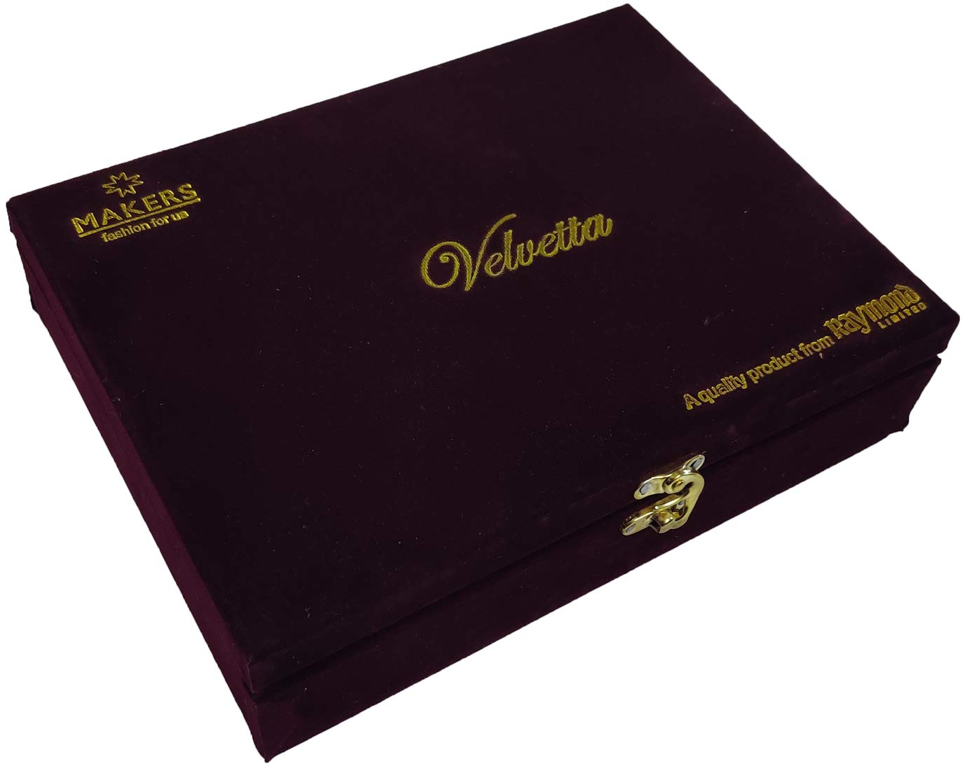 Raymond Fabrics Makers Men's Unstitched Poly Cotton Printed Shirt and Trouser Fabric Set - Gift Pack (Multicolour_Free Size)