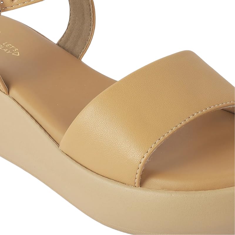 tresmode Impl Women's Casual Wedge Heel Sandals