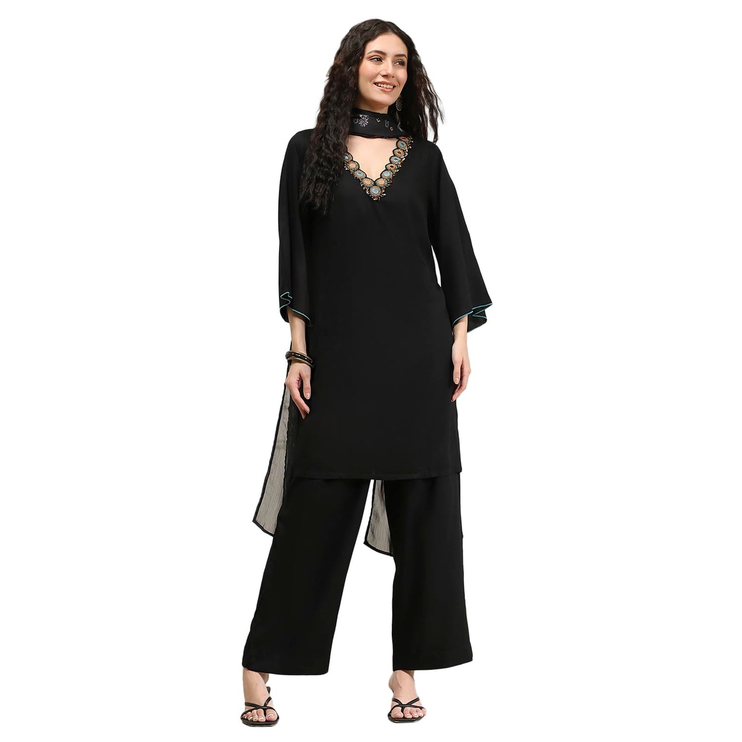 BIBA Womens Kurta Set