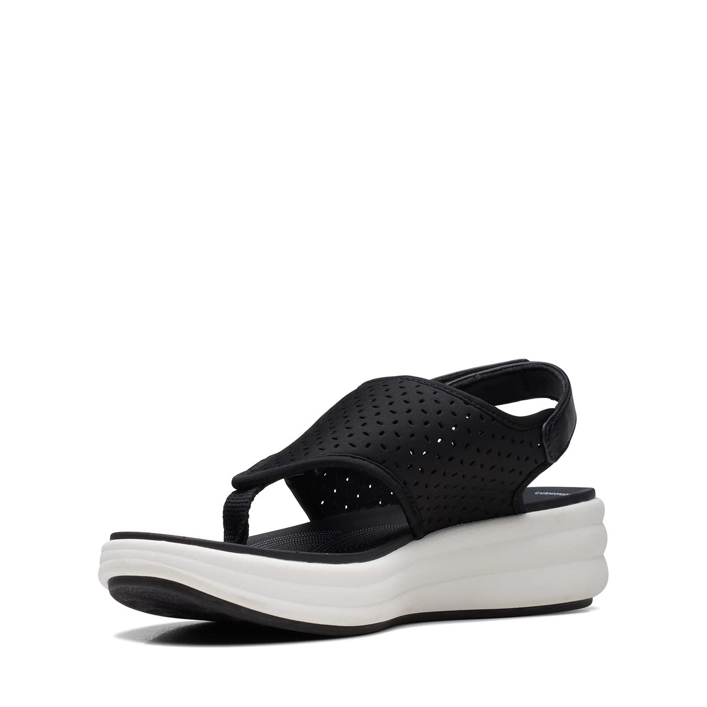 Clarks womens 26171817 Black Sandal - 7 UK (26171817)