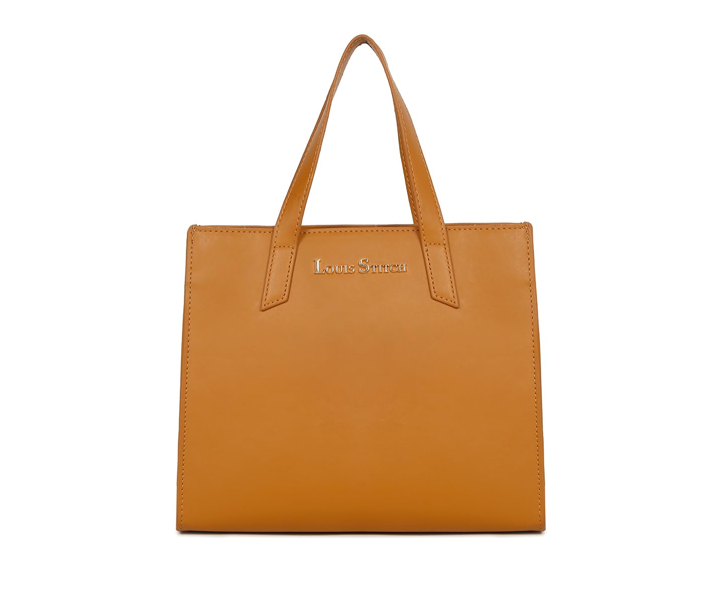 LOUIS STITCH Stylish Tan Handbag for Women | Ladies Satchel Handbag for Travel, Office, College | LDB-VF1039-HBTN