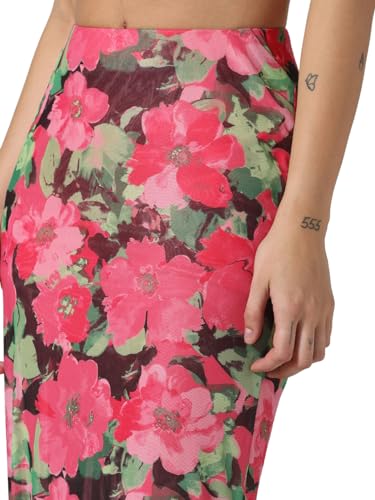 ONLY Polyester Blend Western Skirt Black