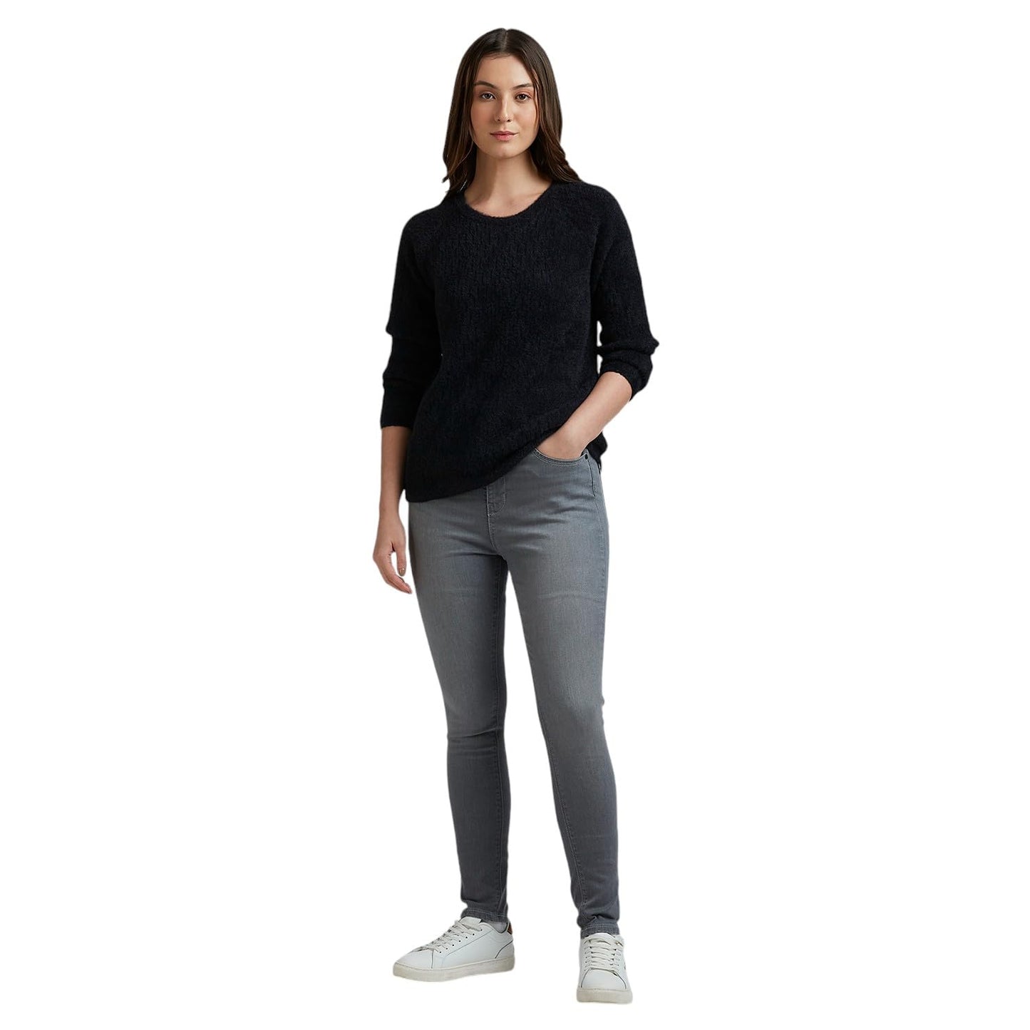 Pepe Jeans Women's Acrylic Blend Modern Sweater