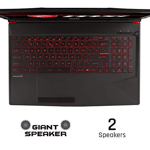 MSI Gaming GL63 9SD-1042IN Intel Core i5-9300H 9th Gen 15.6-inch Gaming Laptop(8GB/1TB HDD + 256GB NVMe SSD/Windows 10 Home/GTX 1660 Ti, 6GB Graphics/Black/2.22Kg) 9S7-16P732-1043