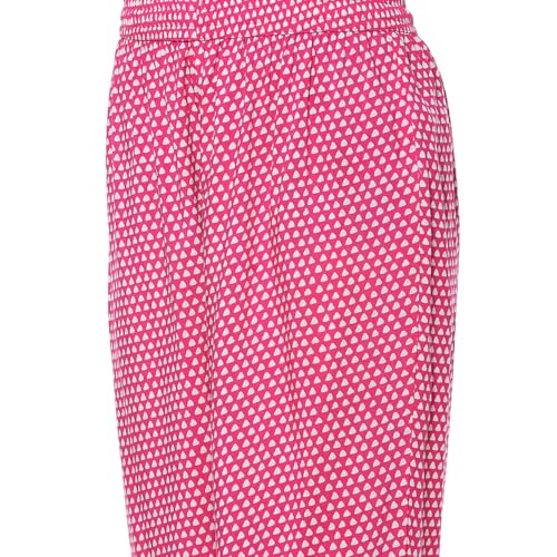 BIBA Women's Modal Kurta Sets (SKDASRT9606AW24FUS_Fuchsia