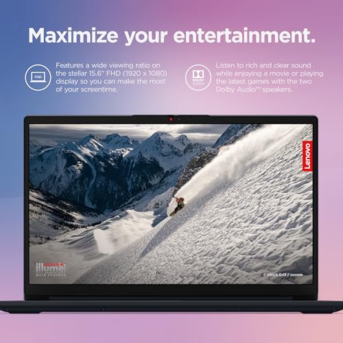 Lenovo IdeaPad Laptop Computer 2025, 15.6" FHD Touchscreen, 10-Core Intel i5, Intel Iris Xe Graphics, 40GB RAM, 1.5TB Storage (1TB SSD + 500GB Ext), MarxsolAccessory, Win 11 Pro, Lifetime Office 2024