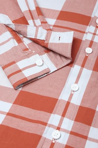 Boys Red Check Casual Shirt
