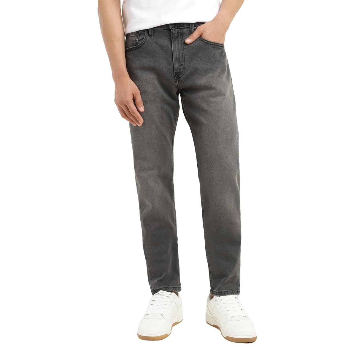 Levi's Men's 512 Slim Tapered Fit Mid-Rise Jeans Black | Rise Style: Mid Rise