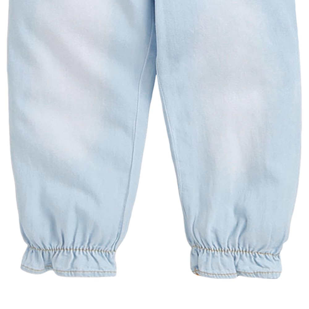 Hopscotch Girls Regular Fit Jeans in Blue Color For Ages (3-4 Years)