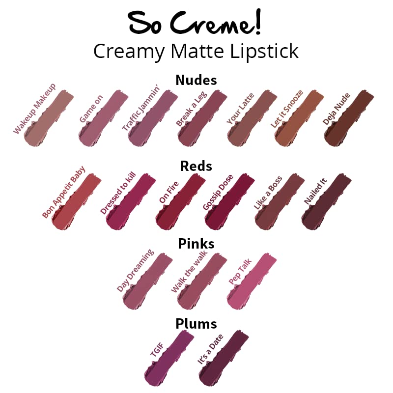 Nykaa So Creme! Creamy Matte Lipstick - Game On