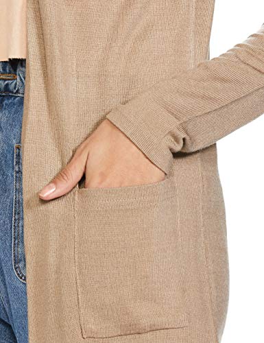 W for Woman Slub Long Shrug (Beige_Medium) for Women