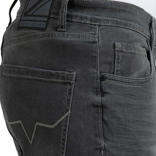 Pepe Jeans Men's Slim Jeans (PM208165Q013_Black Used