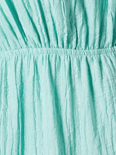 Max Women's Wool Blend A-Line Below The Knee Dress (B25WCLFSCTS119EX_Blue