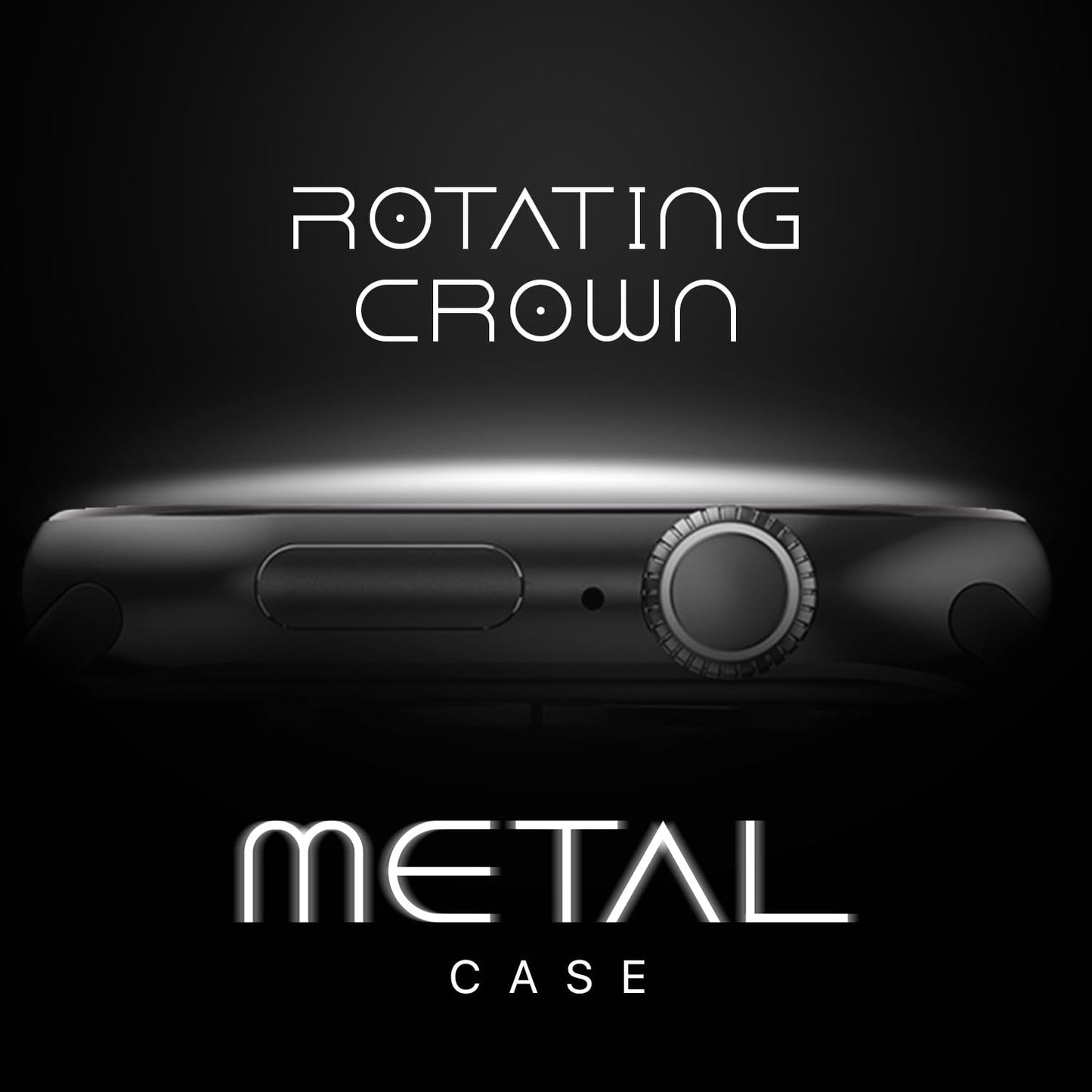 Fire-Boltt Ring X Smartwatch 2.01” Display with Always On Display, Bluetooth Calling, Wireless Charging, AI Voice Assistant, 100+ Sports Modes, Health Suite, 500+ Watchfaces (Black S)