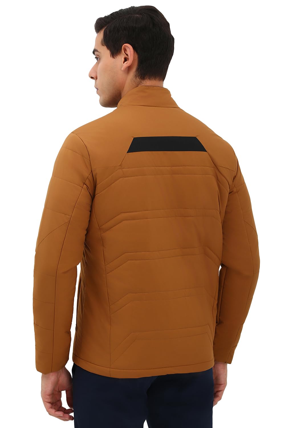 Allen Solly Men's A-Line Coat (ASJKQRGF363293_Brown