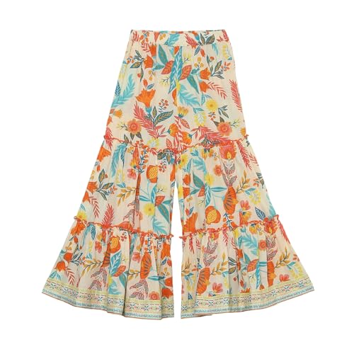 Biba Women's Multicolor Cotton Gathered Suit Set