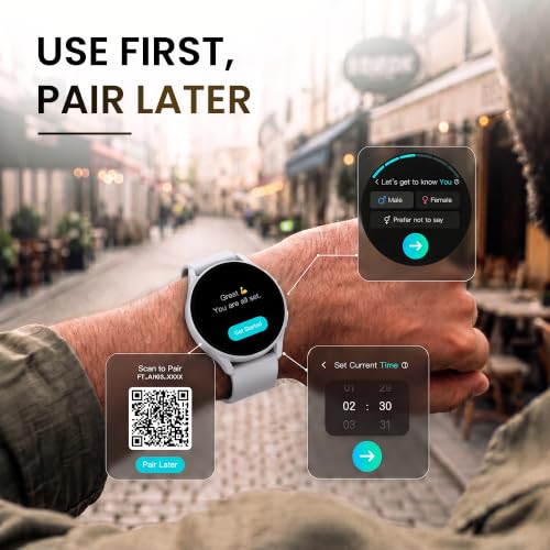 Fastrack Revoltt XR1 Pro 1.43" AMOLED Stylish Smartwatch | 1.43" AMOLED, BT Calling, 100+ Cloud Watch Faces & Health Tracking