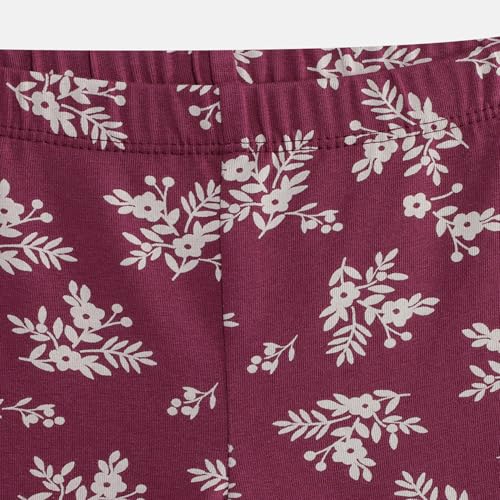 Mothercare Girls Arctic Berry Printed Short Sleeve 2-Piece Top and Legging Set - Multi