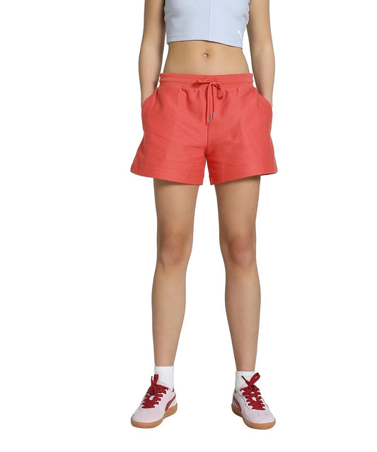Puma Women's Hybrid Shorts (629782_Red Fire