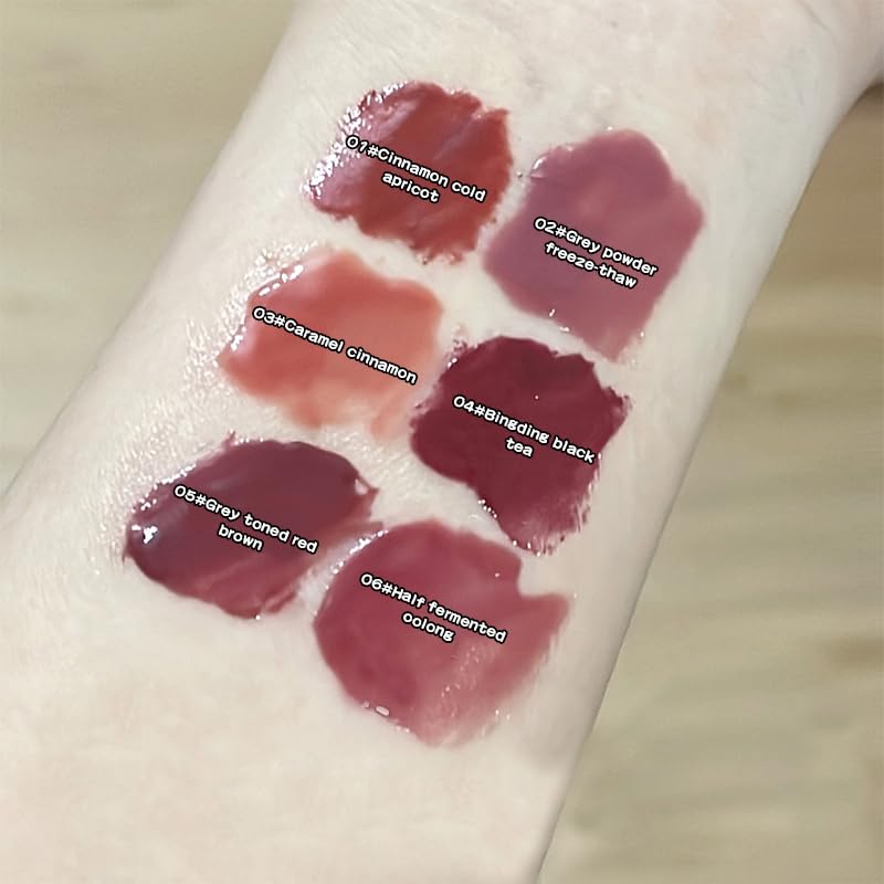 Gege Bear Seal Lip Jelly Lipstick for Women – Moisturizing Lip Mud, high-shine, lightweight, smooth application, non-sticky, nourishing, long-lasting, soft lips, glossy finish, comfortable wear, sheer tint, luminous glow, natural gloss, easy glide, beauty