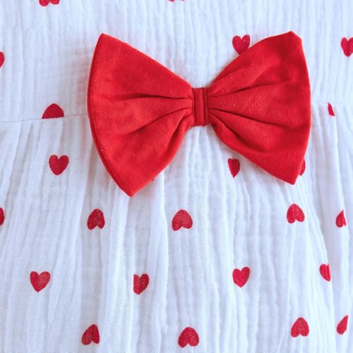 Hopscotch Bow Applique Cotton Onesie (9-12 Months)