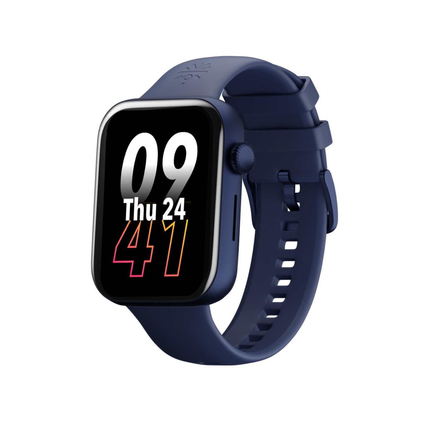 (Refurbished) Cult.Sport Burn 1.78" AMOLED, 368 * 448 res, BT Calling, Crown Control, Voice Assistant, AOD Smartwatch (Dark Blue Strap, Free Size)