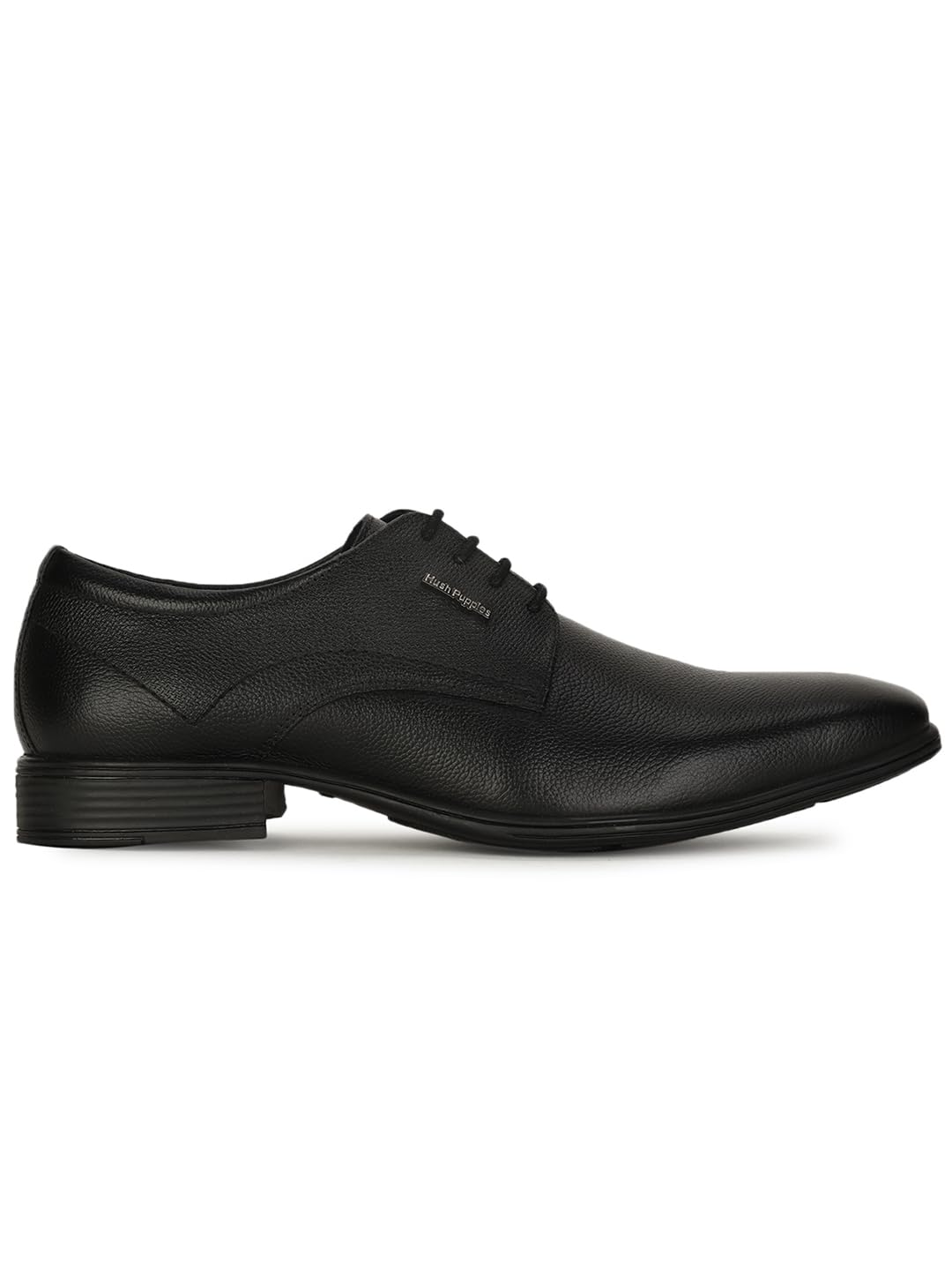 Hush Puppies Mens Boston Derby E 23 Black Formal Shoes - 8 UK (8256007)