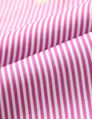U.S. POLO ASSN. Vertical Striped Shirt (UWSS25SHT212_Purple_L)