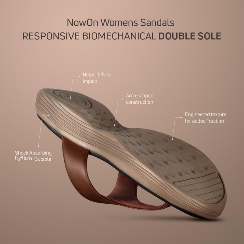 HAPPENSTANCE | AdaWomen’s Sandals – Stylish & Comfortable Open-Toe Flats | Casual Summer Sandals with Anti-Slip Sole Ada-Dark Mist-4