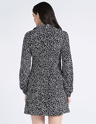 Tommy Hilfiger TJW AOP Mini Shirt Dress Black