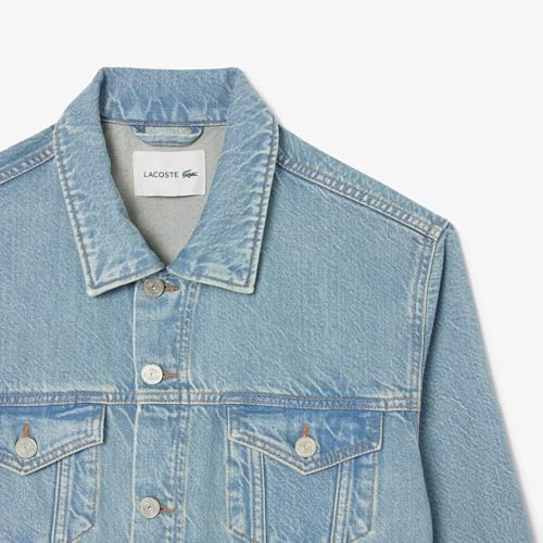 Lacoste Crocodile Denim Jacket