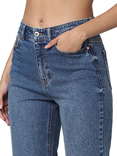ONLY Straight Fit Jeans(263596301_Medium Blue Denim_29)