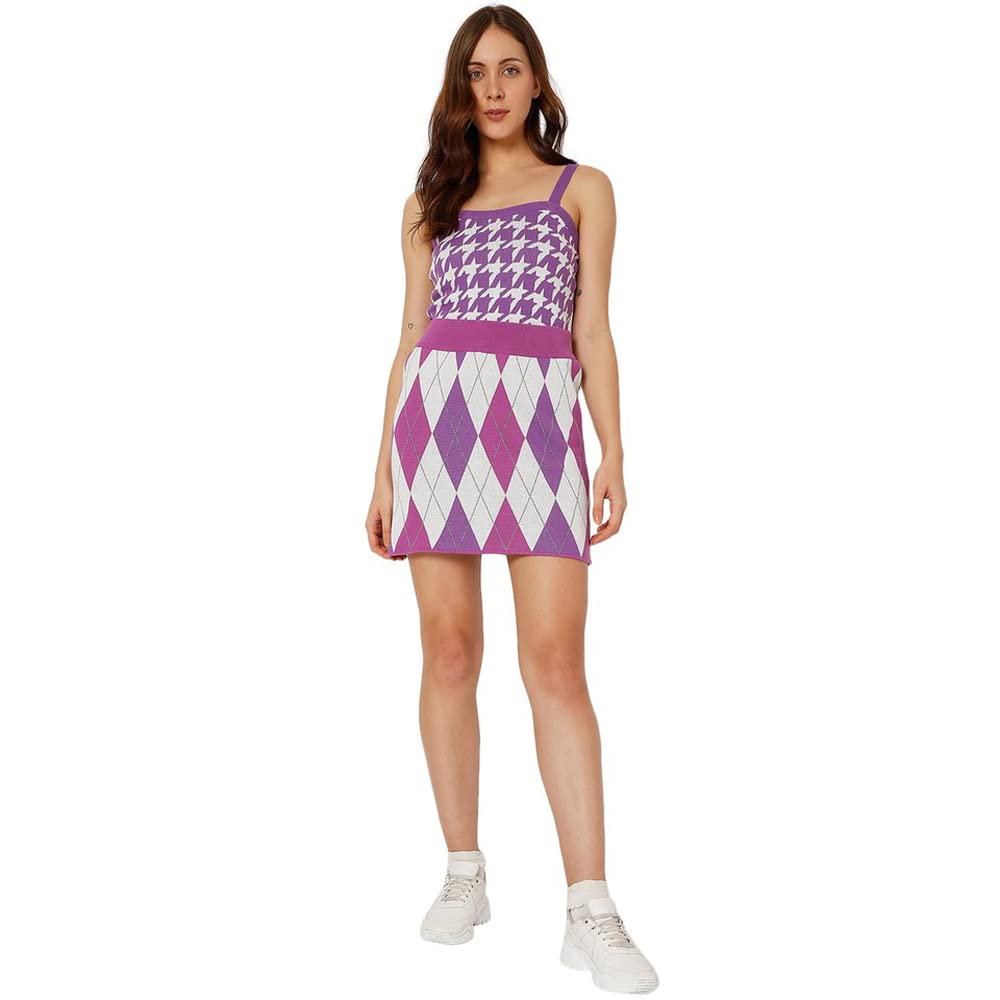 VERO MODA Slim fit Skirt (140155201_Dewberry_XS)
