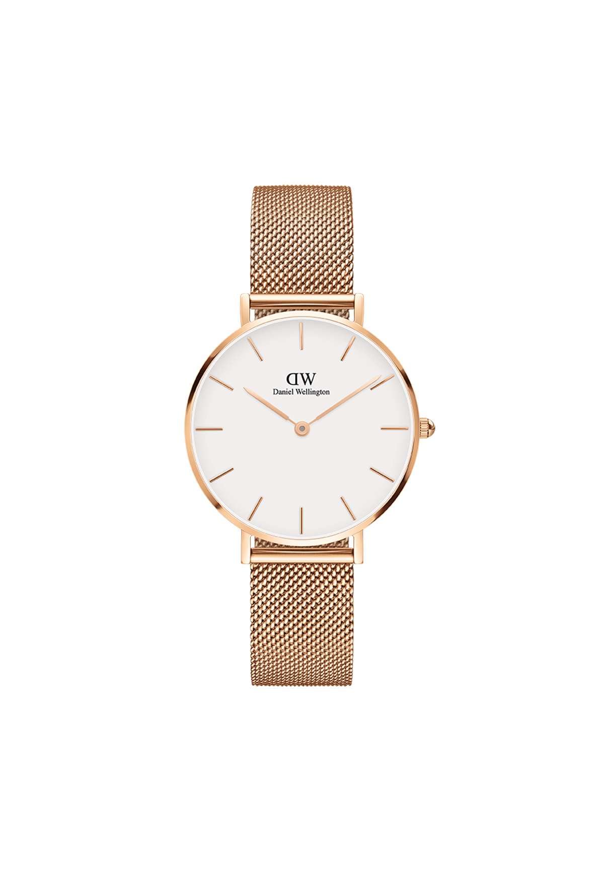 Daniel Wellington Classic Petite Analog White Dial Women's Watch-DW00100163