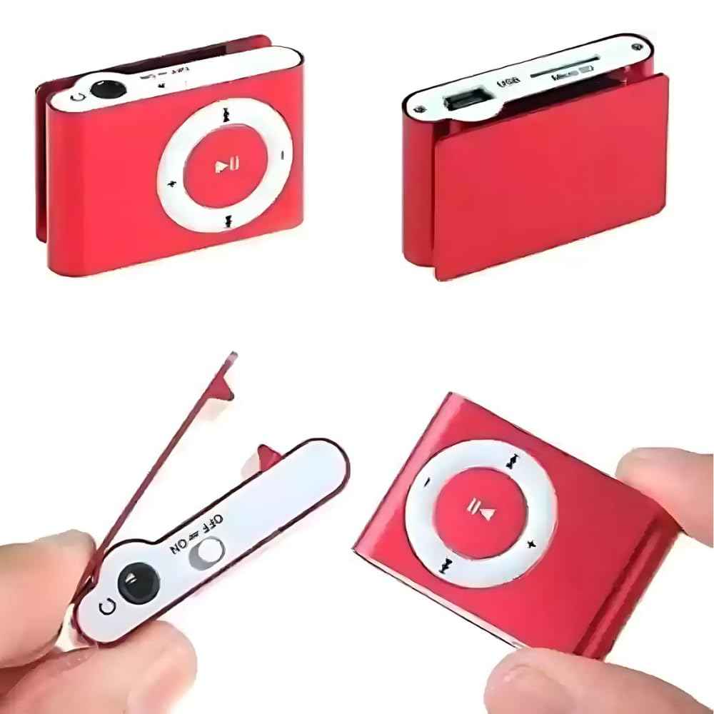 Elevea 𝟏𝟓 𝐘𝐄𝐀𝐑𝐒 𝐖𝐀𝐑𝐑𝐀𝐍𝐓𝐘 MiniMP3 Musicwith Earphones, Lossless SoundBack Clip MP3 Player, Expandable Storage, Long Battery Life Memory Card not included