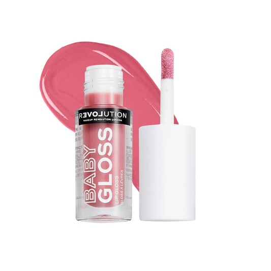 Revolution Relove Baby Gloss – Sweet | Lip Gloss for Shiny, Hydrated Lips | Lightweight, Non-Sticky, Vegan & Cruelty-Free