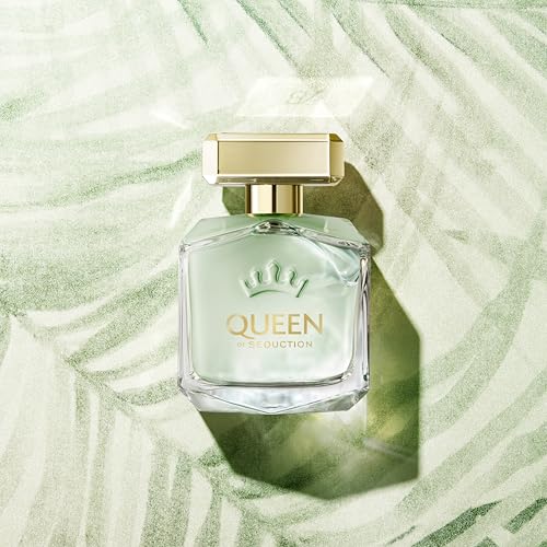 Antonio Banderas Perfumes - Queen Of Seduction - Eau de Toilette Spray for Women, Floral with Marine Notes Fragrance - 1.7 Fl Oz