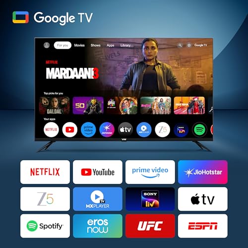 VW 80 cm (32 inches) Pro Series HD Ready Smart QLED Google TV VW32F1