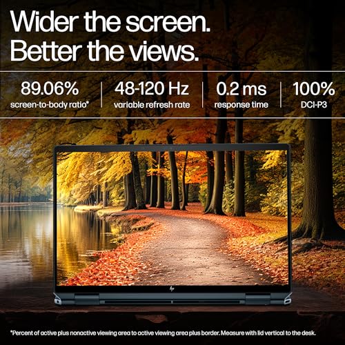 HP Spectre x360, Intel Evo Core Ultra 7 155H, Built-in AI, 14-inch (35.6 cm), 2.8K OLED, 32GB LPDDR5x, 1TB SSD, 120 Hz IMAX, 9MP IR Camera w/Camera Shutter (Win 11, MSO, Blue, 1.34 kg), eu0556TU