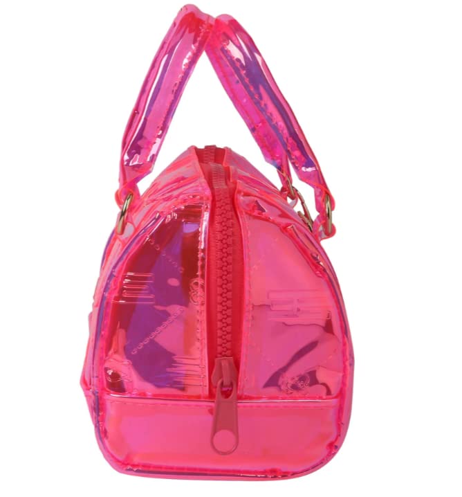 Hamster London Raver Sling Bag for Gym I Duffle Sling Bag for Women I Travel Sling Bag for Women Stylish (Pink, Size:18cm x10cm x16cm)