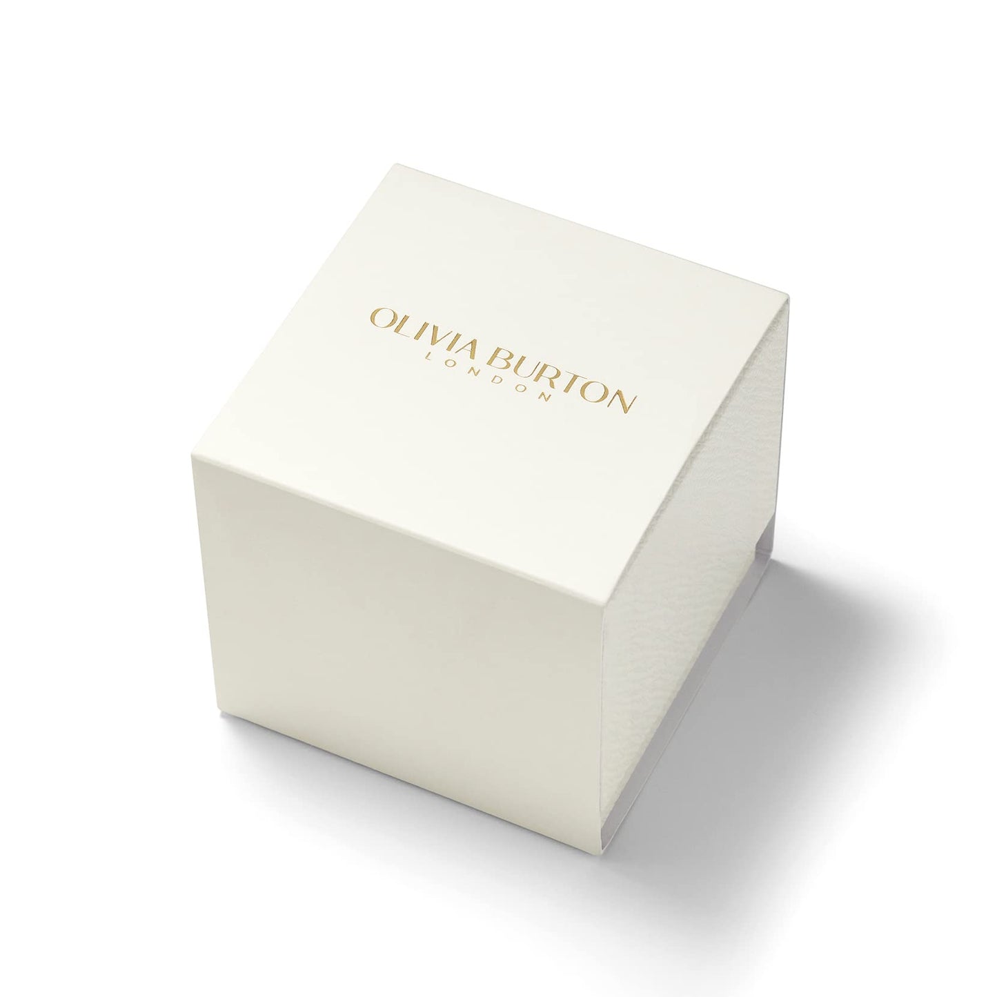 Olivia burton Tbar Floral Qtz Basic Green & Stone Round Dial Women's Watch|Ionic Plated Gold Steel Material|Gold Color Band - 24000043