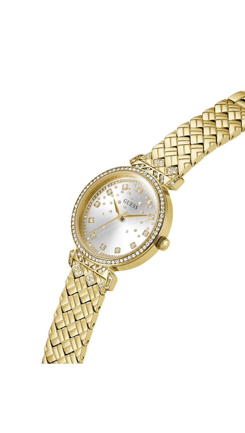 GUESS Analog Silver Dial Women's Watch-GW0763L2